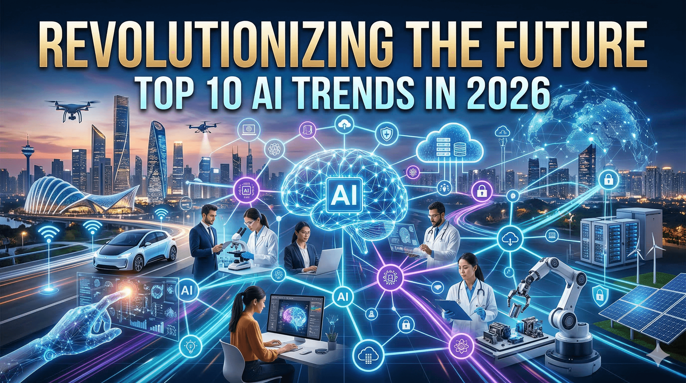 Revolutionizing the Future: Top 10 AI Trends in 2026